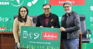 Jubilee Life becomes Official Insurance Partner for HBL PSL Season 9